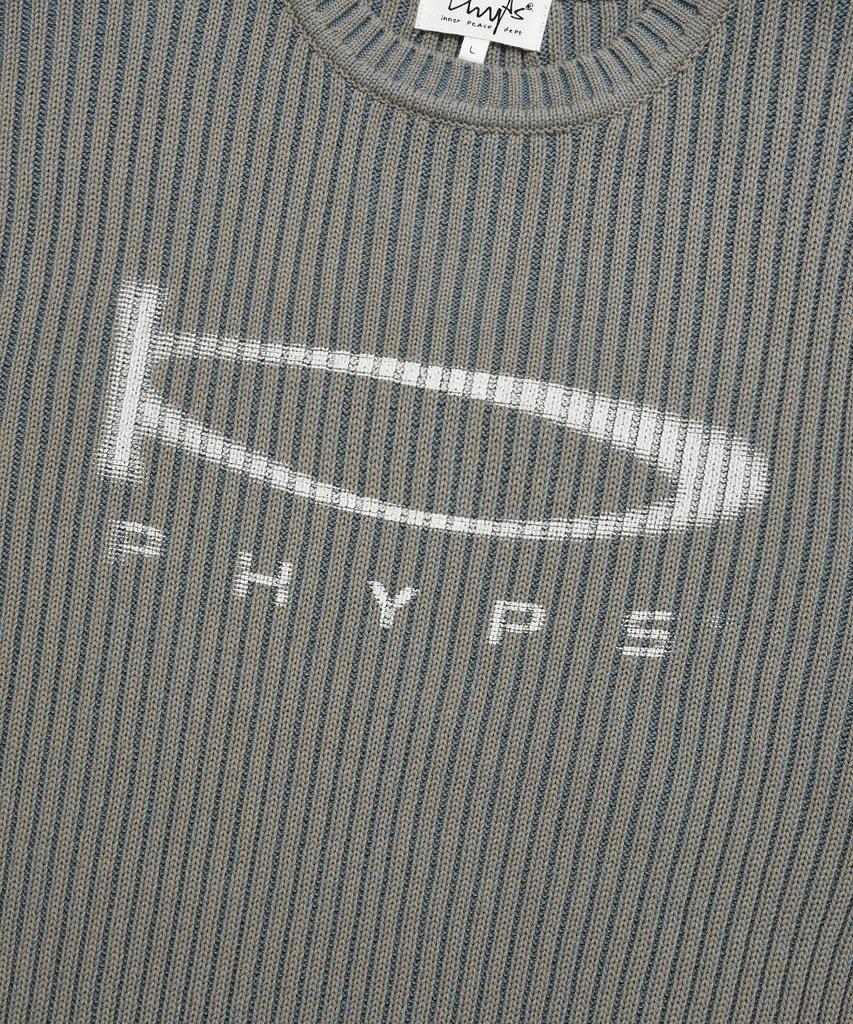 PHYSICAL DEPARTMENT P-Active Two-Tone Lip Knit Greige