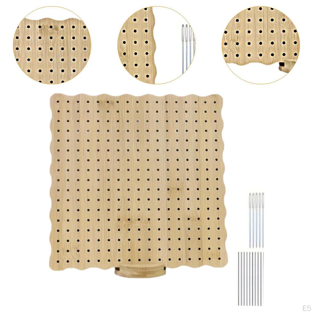 Virknålsblockeringsbräda och nålar för nybörjare stickningspresenter