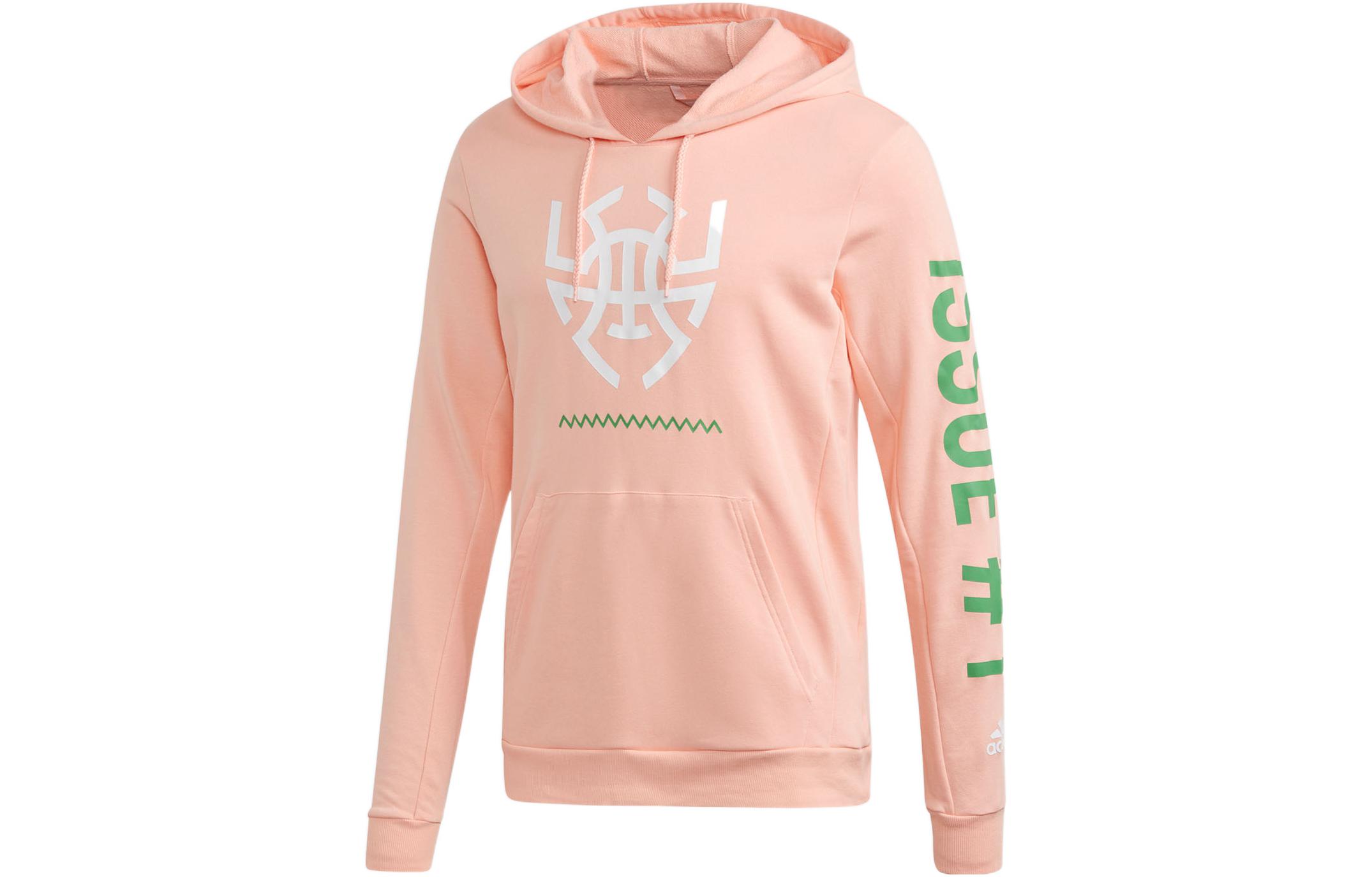 Adidas Donovan Mitchell Sweatshirts Men s Glossy Powder Hooded Moderate FR9638 M