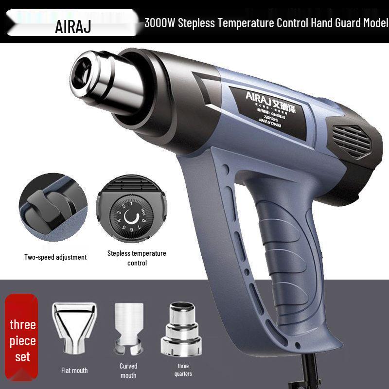 Arrizo High-Power Portable Heat Gun for Electronic Repair & Heat Shrink Applications