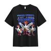 Funny Top Tier Yapper Retro Cartoon Animal Meme Graphic T-shirt Men Women Y2K Fashion High Quality Cotton Short Sleeve T-shirts