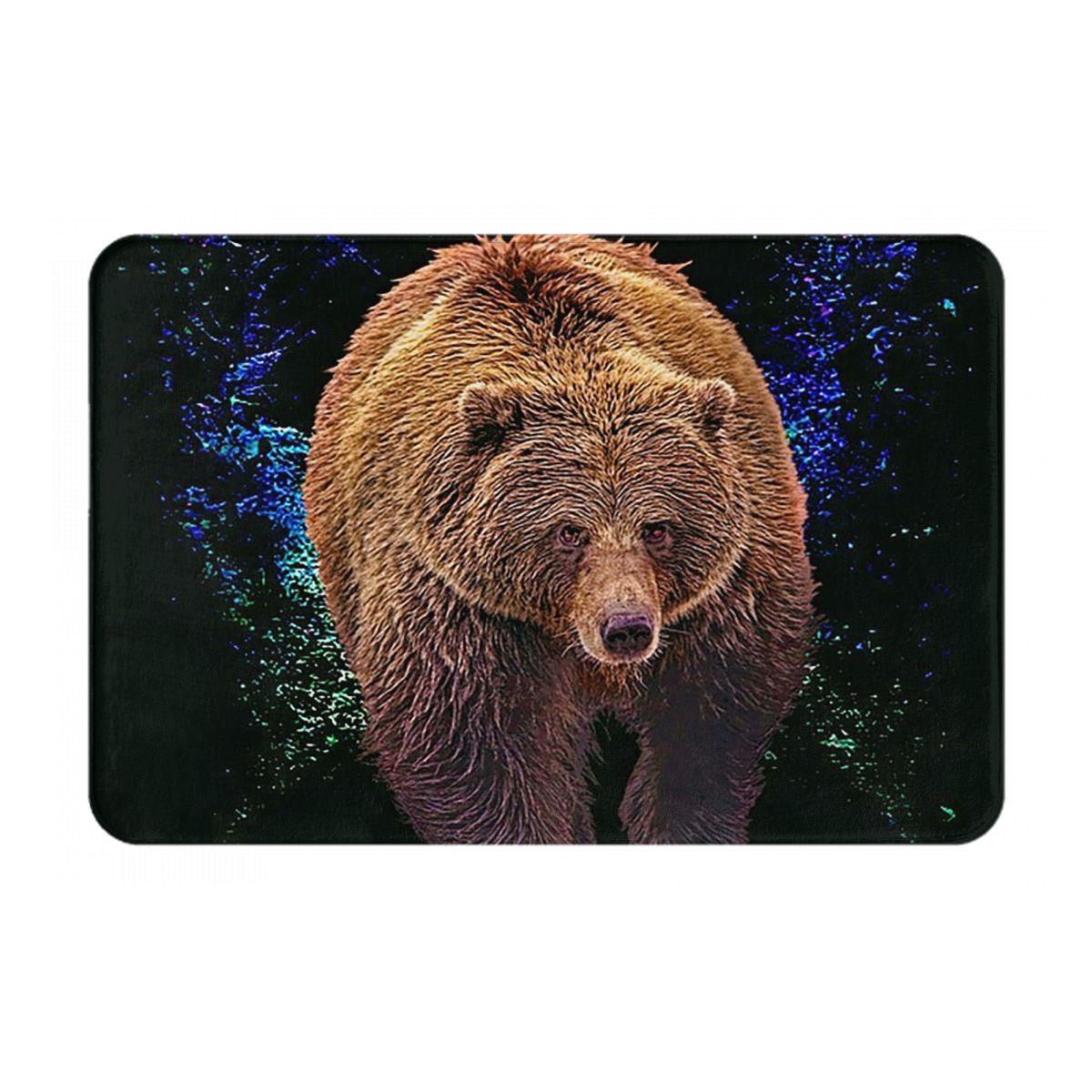 Beer Nest Antislip Deurmat Vloermat Kussen Tapijt Vloerkleed voor Keuken Entree Huis Slaapkamer Voetmat Matten 60x40 cm