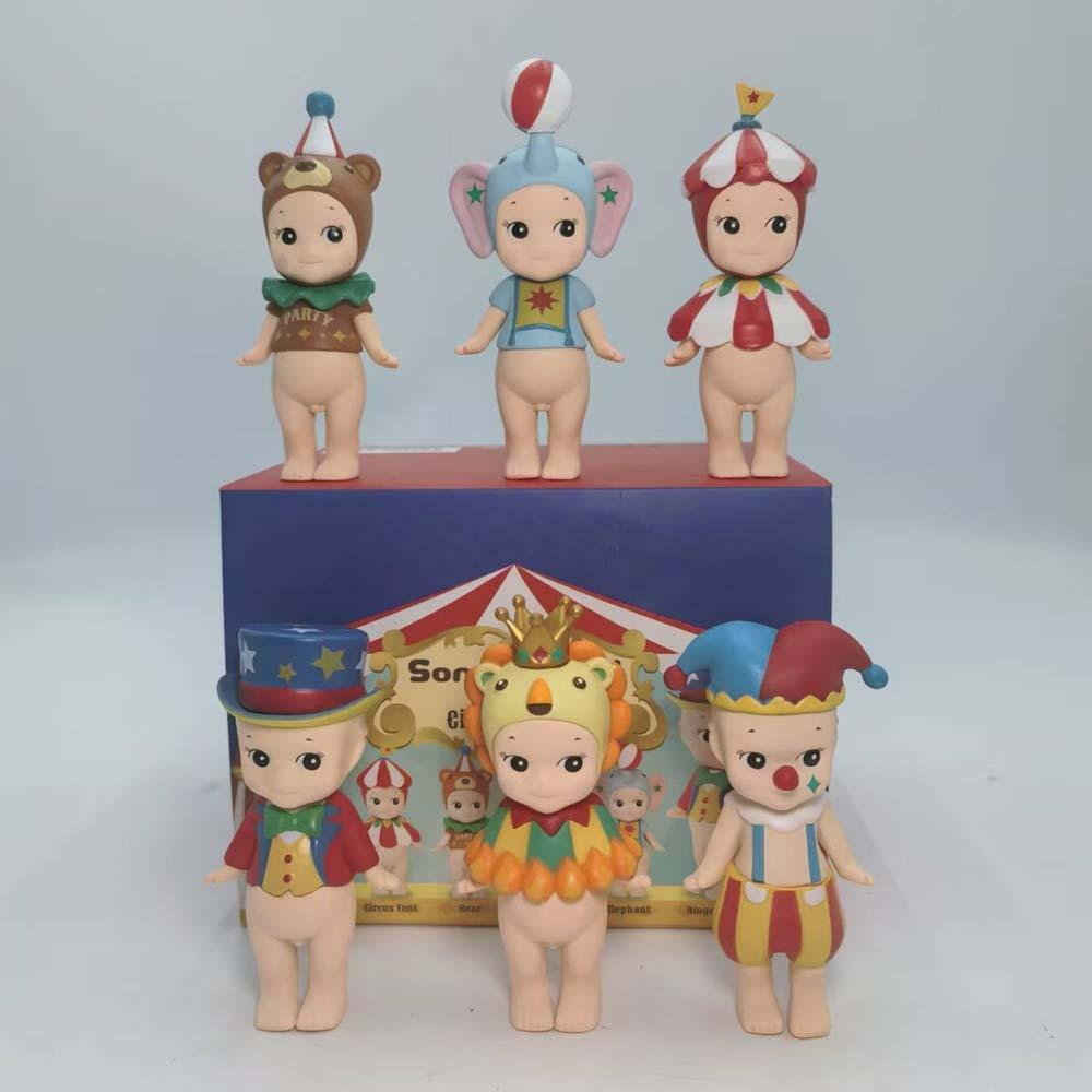 Sonny Angel Mini Figure  Blind Box Circus Series Doll Anime Figurine Girls Desktop Ornament Collection Birthday Christmas Gifts