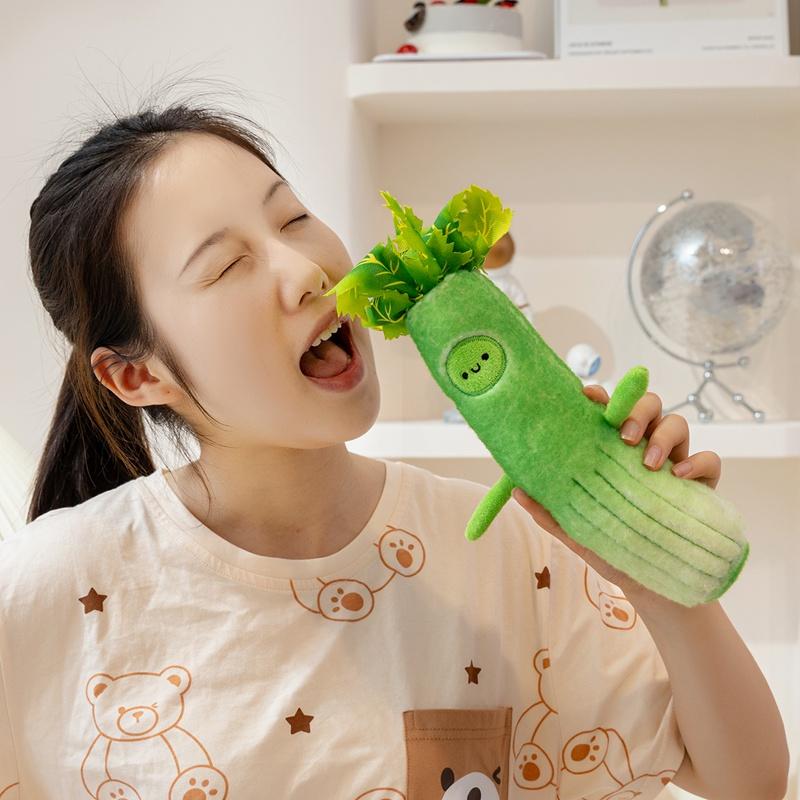 Soft Vegetables Plush Toys Stuffed Garlic Celery Potatoe Eggplant Pumpkin Mushroom Radishes Broccoli Doll Early Education Props