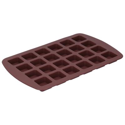 Süßigkeiten Schokoladenform Silikon 24 Mulden Handgefertigt Cupcake Backform Küchenutensilien
