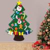 95cm Felt Christmas Tree DIY Door Wall Hanging Ornaments for Kids Xmas Gift Christmas Tree For Shop Windows 2024 Decoration