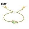 Beach Trip Photo Prop Jewelry Colorful Small Fish Handmade Braided Bracelet, Boho Cute Woven Cotton Rope String Adjustable Summer Wristband for Women