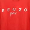 KENZO JEANS 90-tallet Laget i Japan Vintage Hokusai-etikett Kortarmet T-skjorte F Dame Brukt