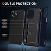 For iPhone 12 Pro 6.1 Inch/12 6.1 Inch Cell Phone Case Flip Kickstand TPU+PC Cover