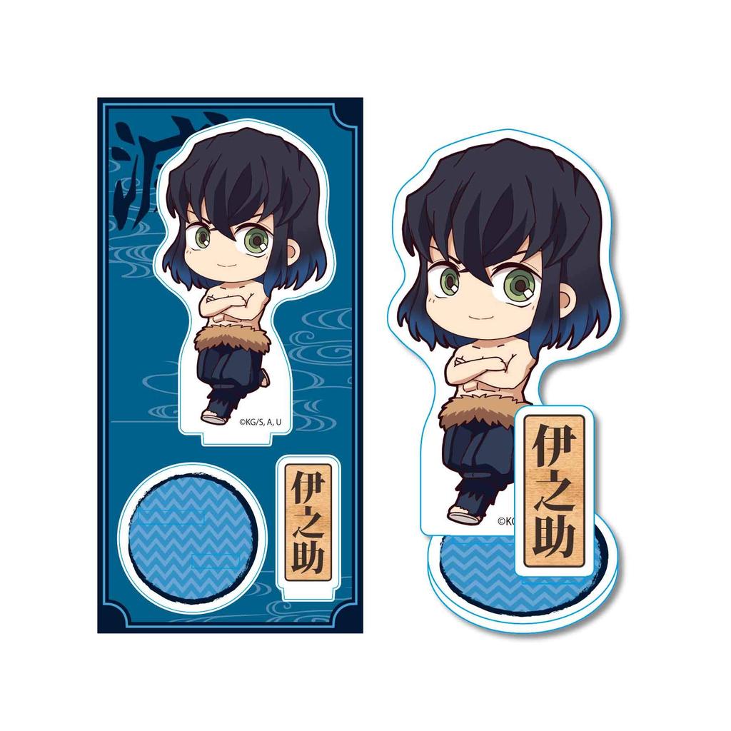 Demon Kimetsu No Yaiba Inosuke Hashibira Tekutoko Acrylic Figure 2nd Series Slayer (bare Face)