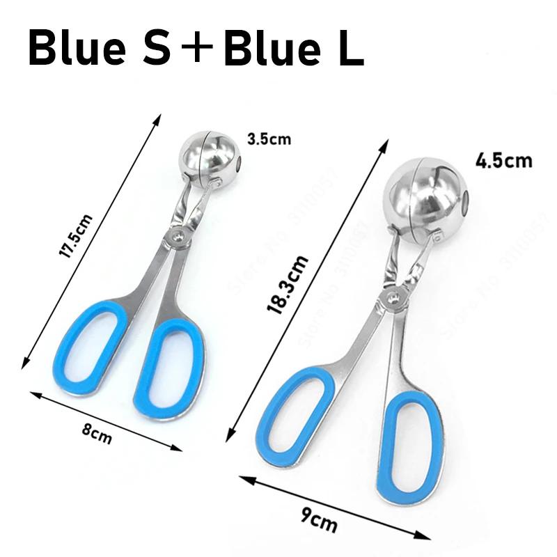 Meatball Maker 304 Stainless Steel Stuffed Meatball Clip DIY Fish Meat Rice Ball Maker Mold Tools Kitchen Convenient Gadgets