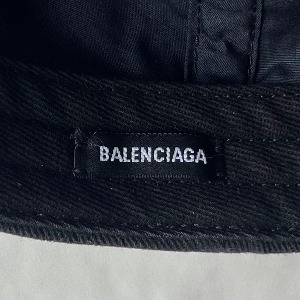 Used BALENCIAGA hat cap black black