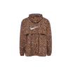 Nike Leopard Print Hooded Sports Jacket Men Jackets Brown BQ8185-786