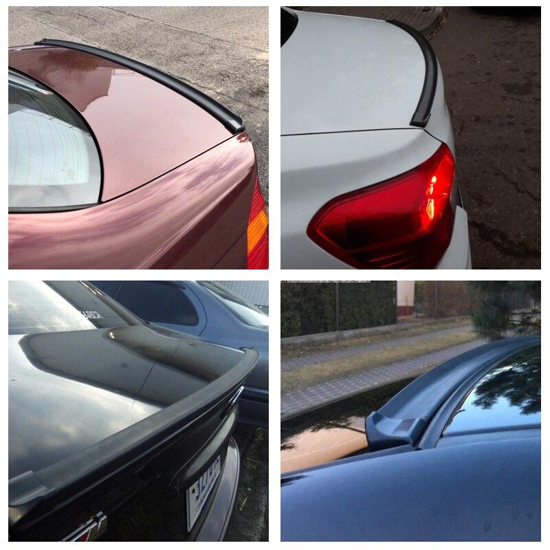 1.5M Racing Style Carbon Fiber Car Spoilers Wing Fashion DIY Refit Tail Spoiler Universal Fitting