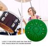 Steel Tongue Drum 11 Tune Percussion Musical Instrument Hand Pan Tank 6 Inch Musical Enjoyable Instrument Supplies