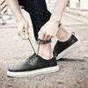 Fashion Leather Men Shoes lace up fashion Sneakers Trend Casual Shoe Italian Breathable Leisure Male Sneakers Footwear Men Shoes