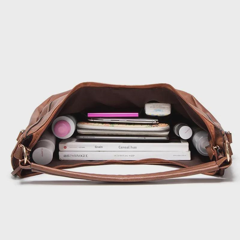 Guangzhou Women's Tassel Hollow Shoulder Bag - Large, Leisure Purse