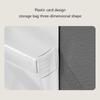 Transparent Magnetic Storage Box Household Refrigerator Stick Kitchen Magnetic Shelf Sundries Sorting Storage Bag