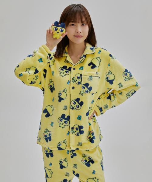 

[SPAO] Tamagotchi Sleep Pajamas (YELLOW)_SPPPG11U08 [Shipped from Korea] 100% Authentic Yellow - S