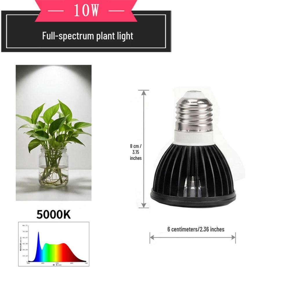 Vollspektrum E27 Sonnenlicht LED Pflanzenlampe für die Pflanzenzucht