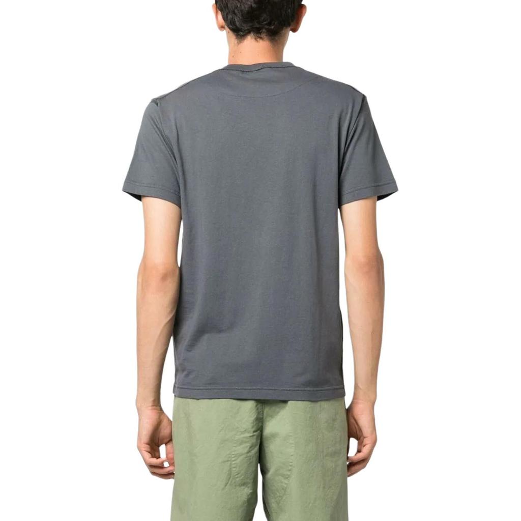 STONE ISLAND T-Shirt Lead Grey Men Tops 791523757-V0062