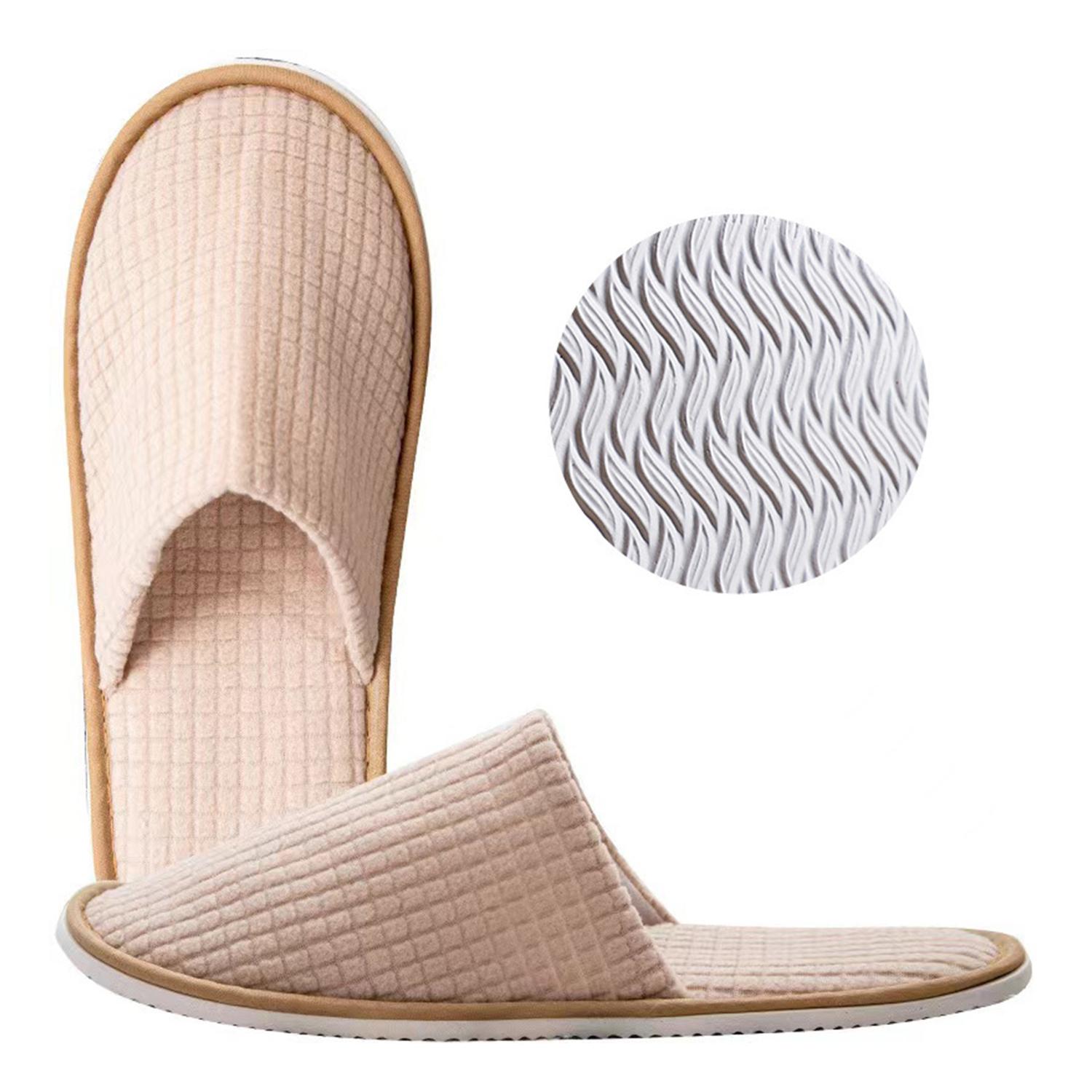 

1 пара одноразовых тапочек унисекс, однотонная женская обувь, нескользящие простые домашние тапочки, складные переносные тапочки для путешествий в гостинице EU 38-45 жёлтый