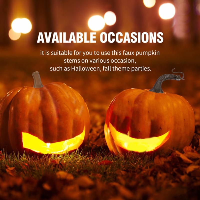 24Pcs Pumpkin Theme Ornament Create Harvest Season Autumn Theme Arrangement Holiday Decoration