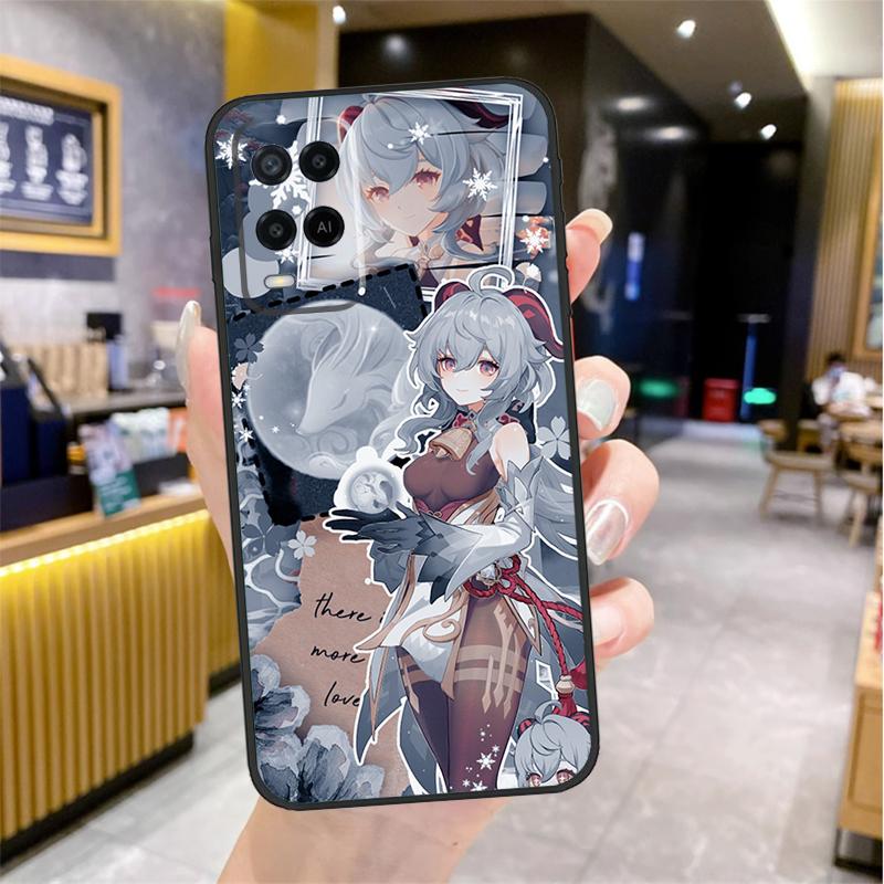 Coque Ganyu Genshin Impact Pour Oppo A96 A76 A16 A17 A18 A60 A80 A40 A38 A58 A78 A98 A94 A74 A54 A15 A57 A77 A5 Pro