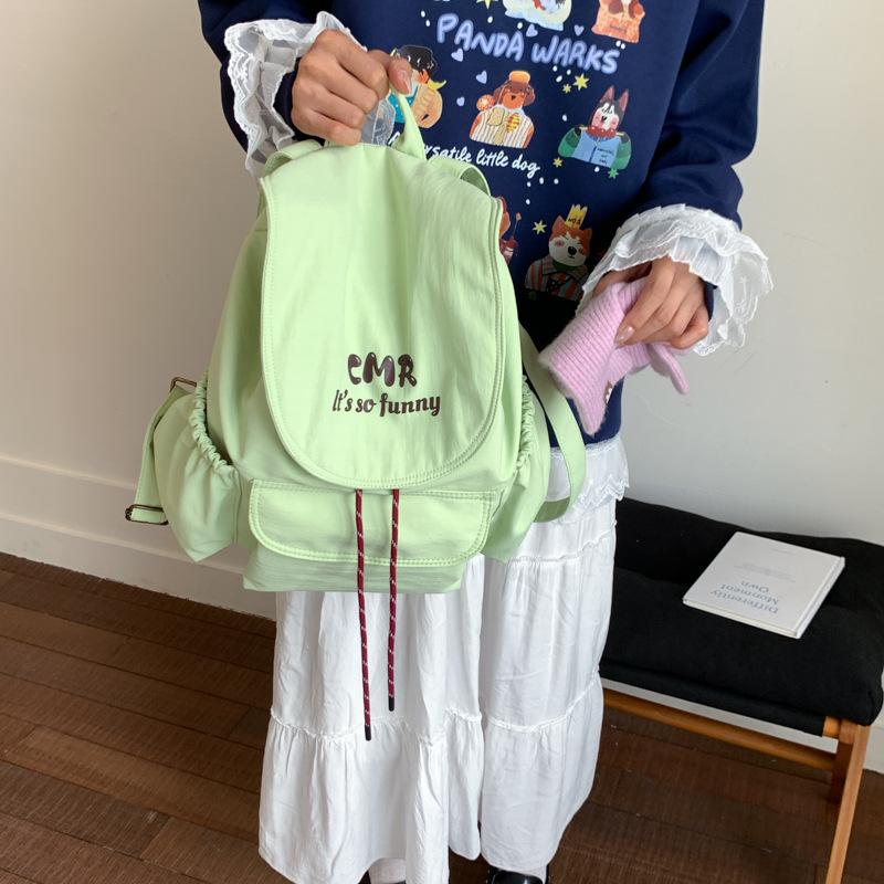 2025 Summer New Korean Version Backpack Large Capacity Waterproof Leisure Lightweight Fitness Sports Travel Small Backpack