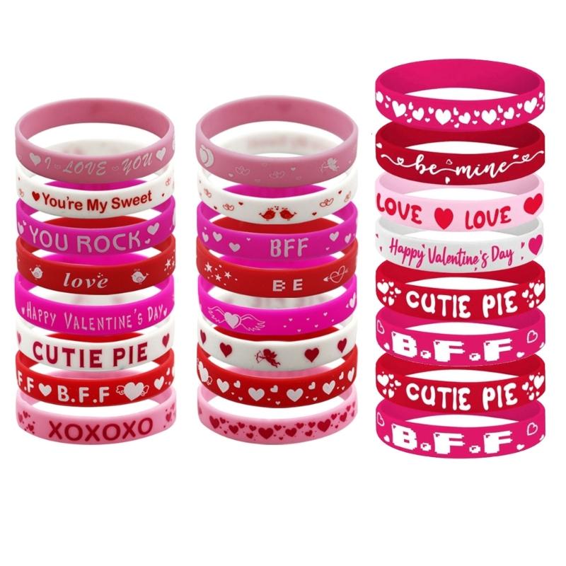 Fun Party Gifts and School Supplies Silicone Wrist Jewelry Gift for Couples