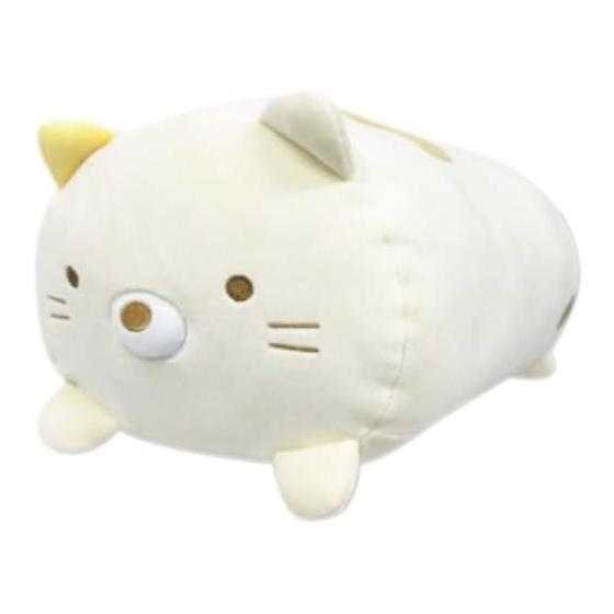 Hatayama Shoji Sumikkogurashi Mochi Mochi Lying Cushion Polar Bear Cat Lizard Shrimp Fly Tail Body Pillow Stuffed Toy Cute Cat Total Length
