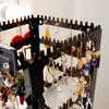 Large Capacity Necklaces Rings Holder Rotating Jewelry Storage Box Jewelry Display Rack  Shop Store