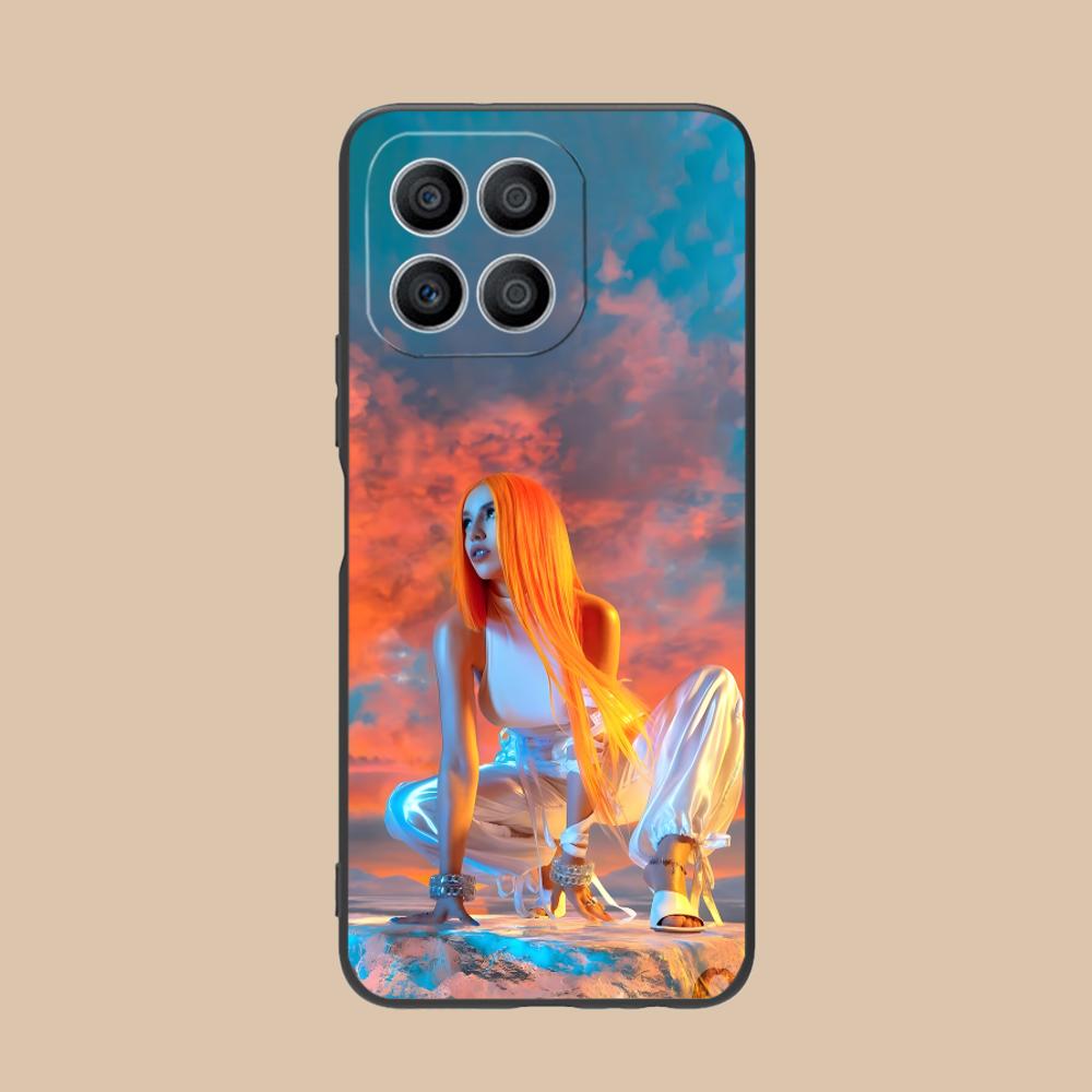 Fashion Ava Max Matte TPU Mobile Phone Case for Honor 90 80 70 60 50 30 20 10 9 8 7 Pro S SE Lite 5G Colorful Printing Cover