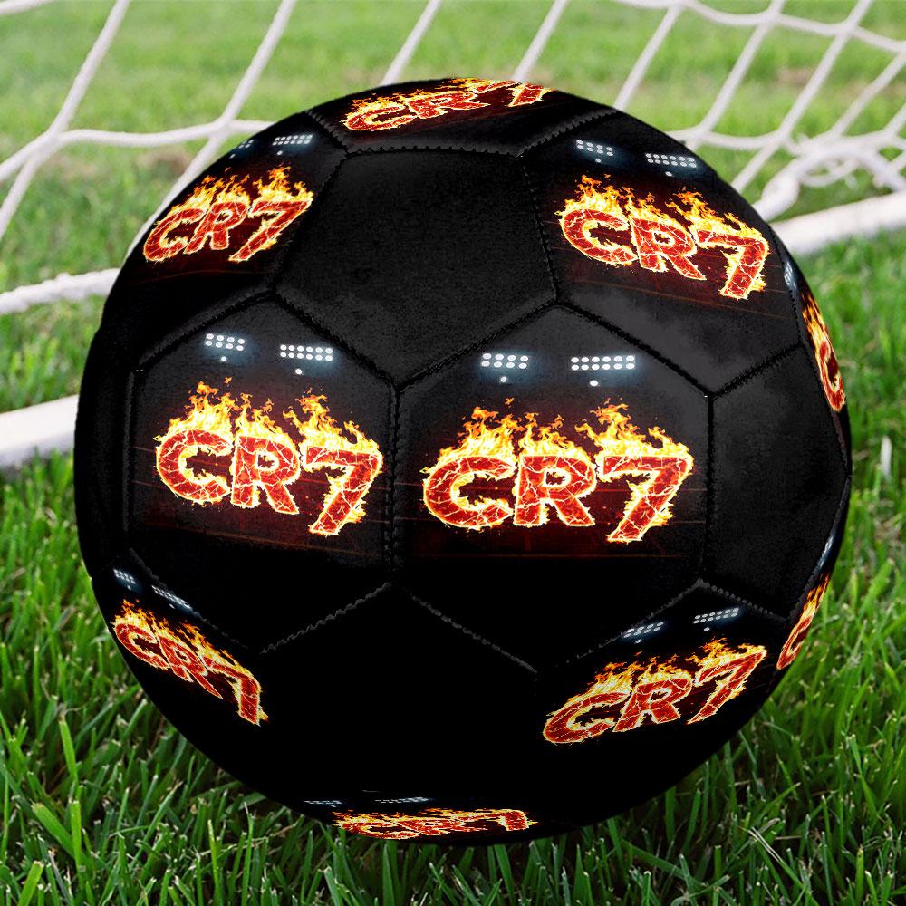 1pc Cristiano Ronaldo Soccer Ball Size 5 Indoor Soccer Ball Fashion Colorful Backyard Game - Great For Sports Fans Gift HE18