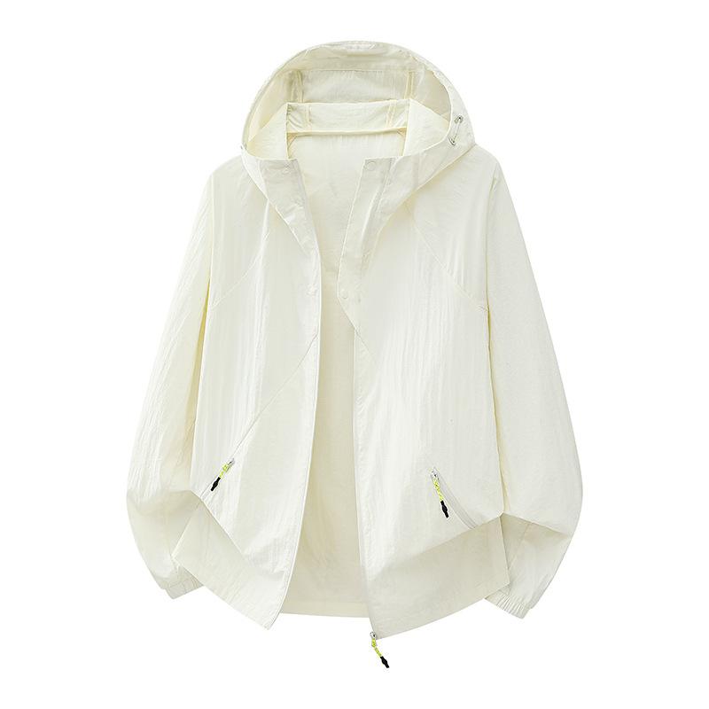 UPF10 + Ice Silk Sunscreen Clothing Women's Summer Outdoor UV Protection Sunscreen Clothing Skin Clothing Couple Jacket Men's