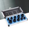 High Section Impact Nut Bolt Extraction Tool Set SAE Sizes Internal Helical-Grip Stripped Nut Bolt Extractor Socket 10x