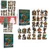 Kerst Adventskalender Met Bigfoot Monster Acryl Feestdecoratie Voor Party Cadeaus