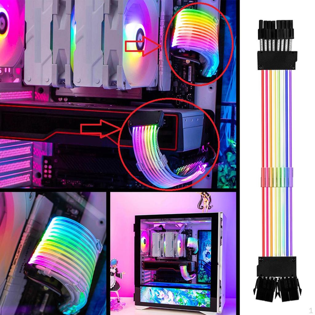 Güç Kaynağı için RGB Kablo Uzatma Kiti Kablolar