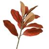Real Touch Artificial Magnolia Leaf Branches Lifelike Simulated Green Plants  Outdoor Garden Decor