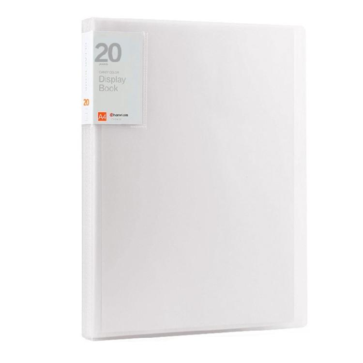 A 4 Clear Test Papers Organizers 80 Pages File Folder Large Capacity Storage Folder Document Bag