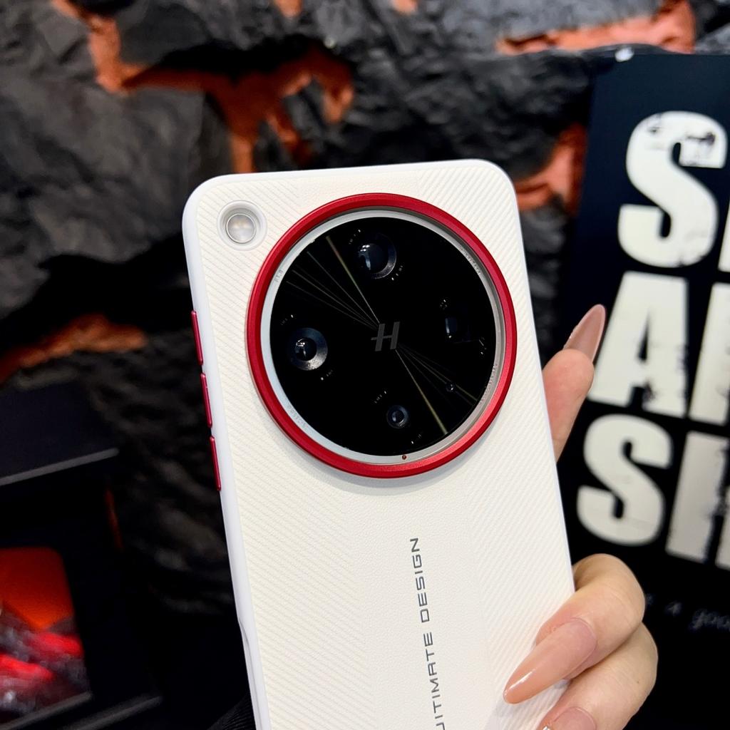Für Oppo Find X9 X9 Pro X9 Ultra Hülle Roter Kamerarahmen Luxuriöses Strukturiertes Ultimatives Design Leder Schutzhülle
