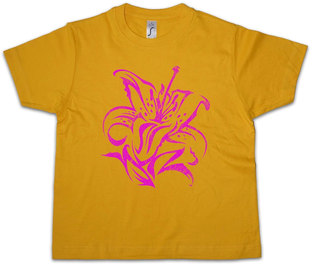 

HAWAIIAN FLOWER I Kids Boys kids boys T-Shirt Flowers Beach Grill Bar Hula Girl Tattoo 160