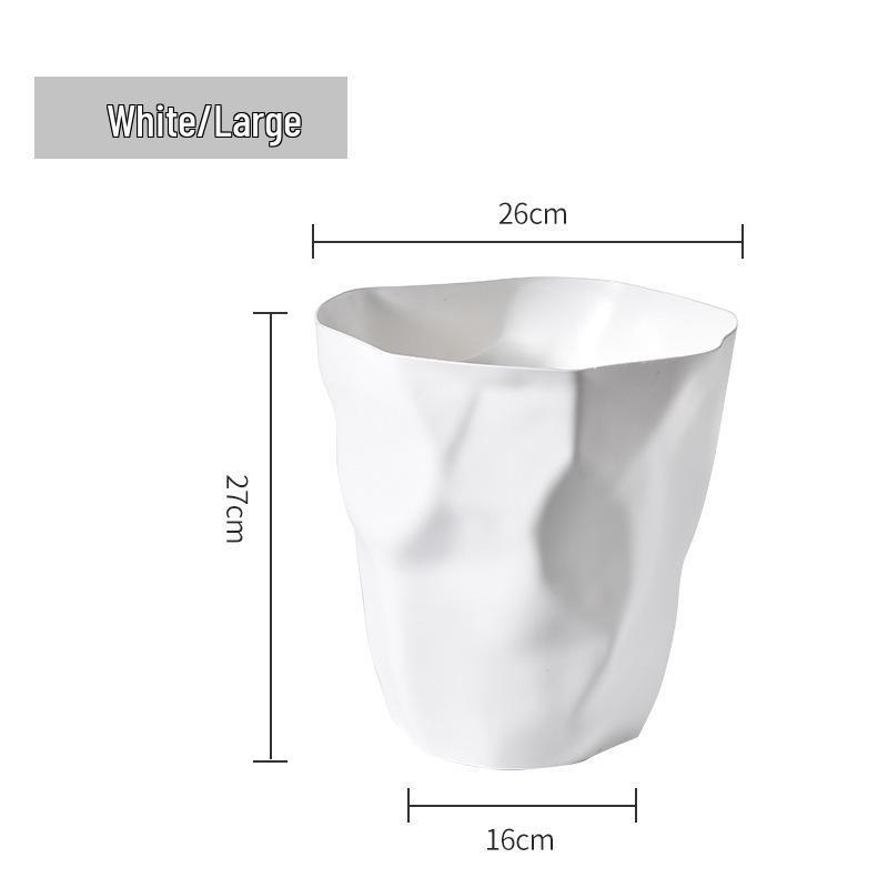 Nordic Simple Design Creative Trash Can for Kitchen, Living Room, Bedroom, Bathroom
