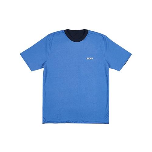 Palace Reverso T-Shirt Black Purple Logo Printing Short Sleeve Unisex 'Black Blue' PAL-SS18-002
