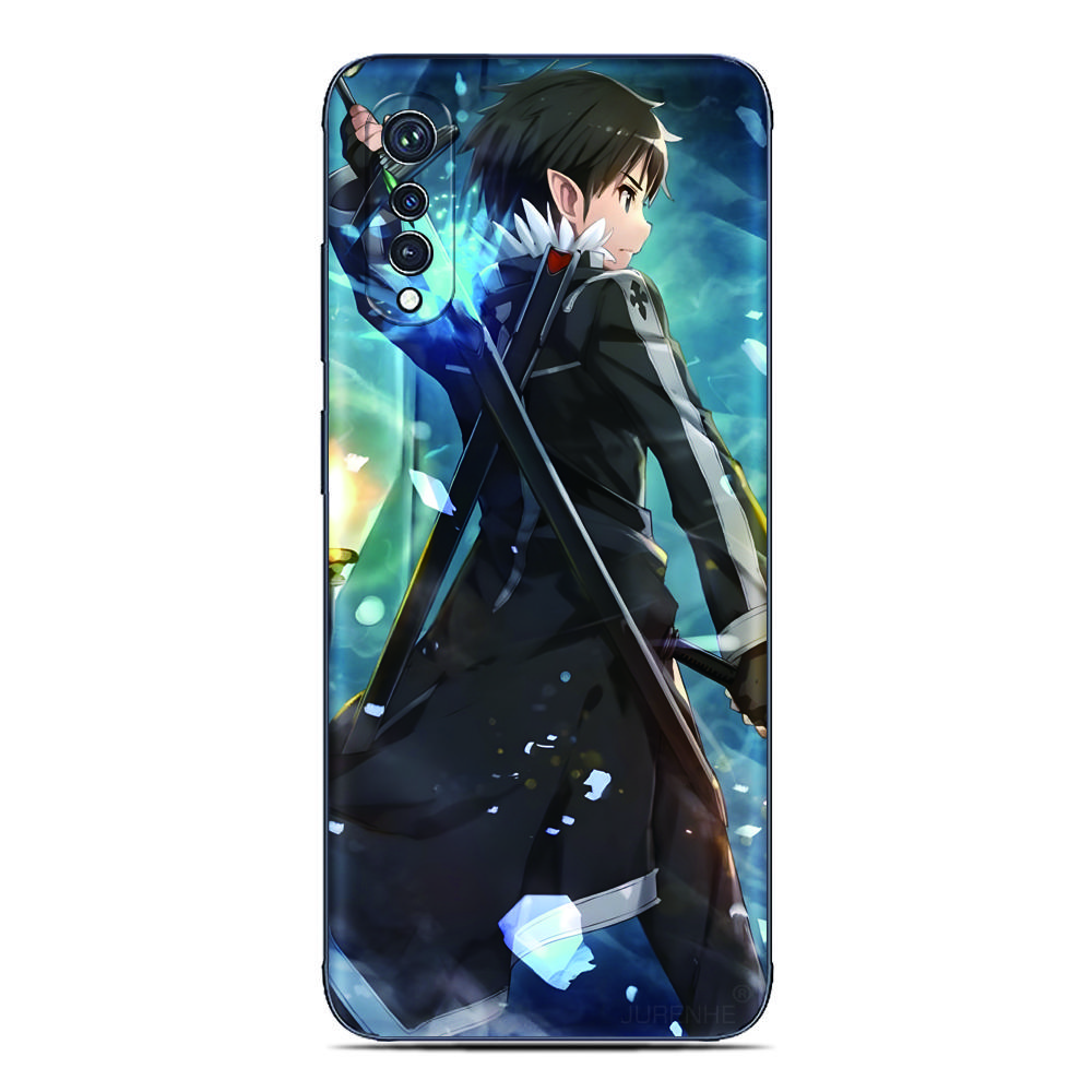 Anime Sword Art Back Cover for Sony Xperia 10 1 VII VI 5 II III IV V 2023 XZ5 XZ4 XZ3 XZ2 Compact XA1 XA2 TPU Soft Phone Case