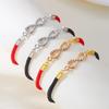Lucky Red Rope Infinity Love Couple Bracelet for Women Men Trendy Handmade Adjustable Bracelets Friendship Jewelry Gifts