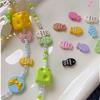 10pcs Taiyaki Small Fish Beads Handmade Craft Jewelry Making Material Spacer Loose Beads  Student