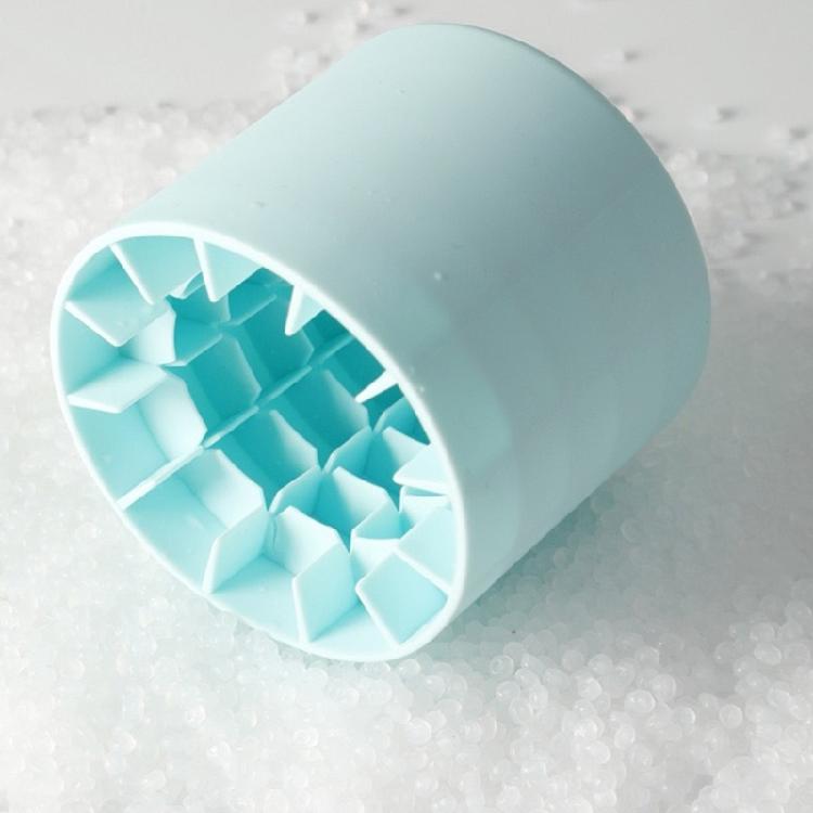 High Temperatures Resistant Ice Cubes Tray Flexible Silicone Mould For Kids Flexible Cylinder Ice Making Mold