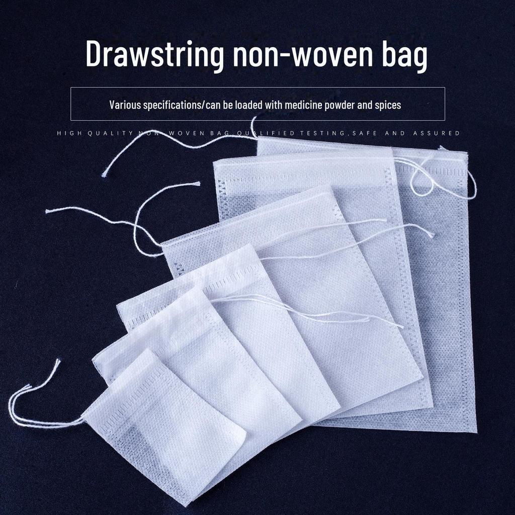 Non-woven Bags: Drawstring, Decoction, Tea, Wormwood, Soup, and Sachet Bags