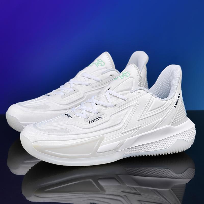 Luminous Version of Basketball Shoes Rubber + EVA + TPU Friction Sound Youth Actual Competition Training Sports Shoes Men